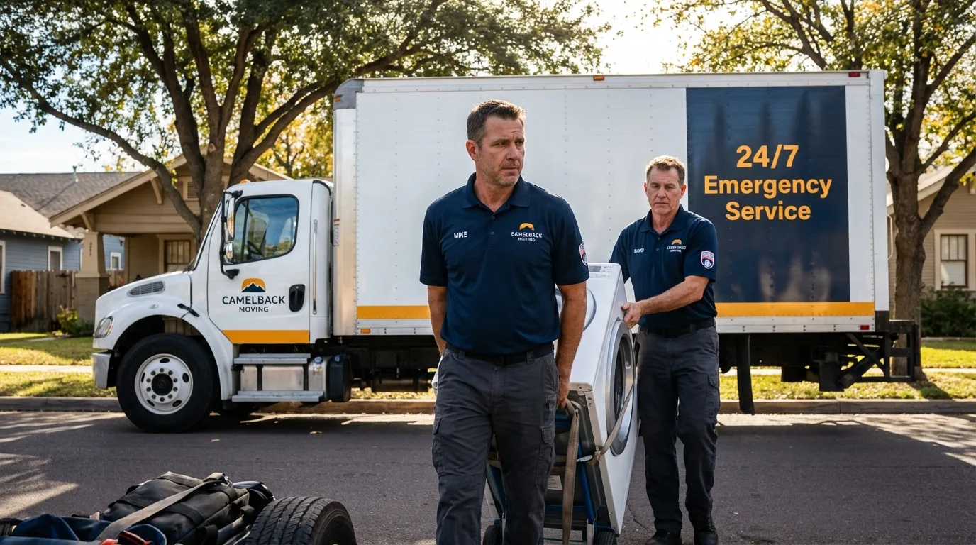 CamelBack Moving crew loading furniture in Aiken, SC