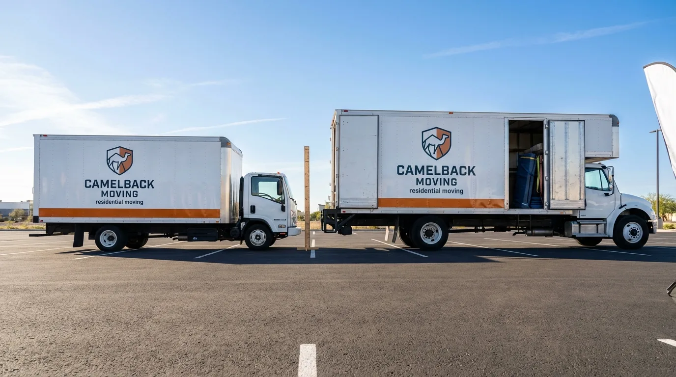 Moving truck size capacity guide in Aiken